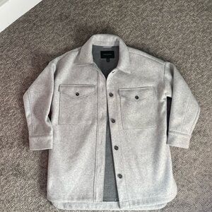 Grey Overshirt Jacket